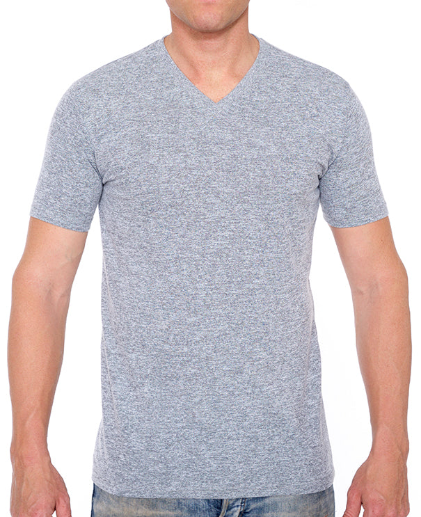 W1047-0042 SLUSH JERSEY SS V-NECK