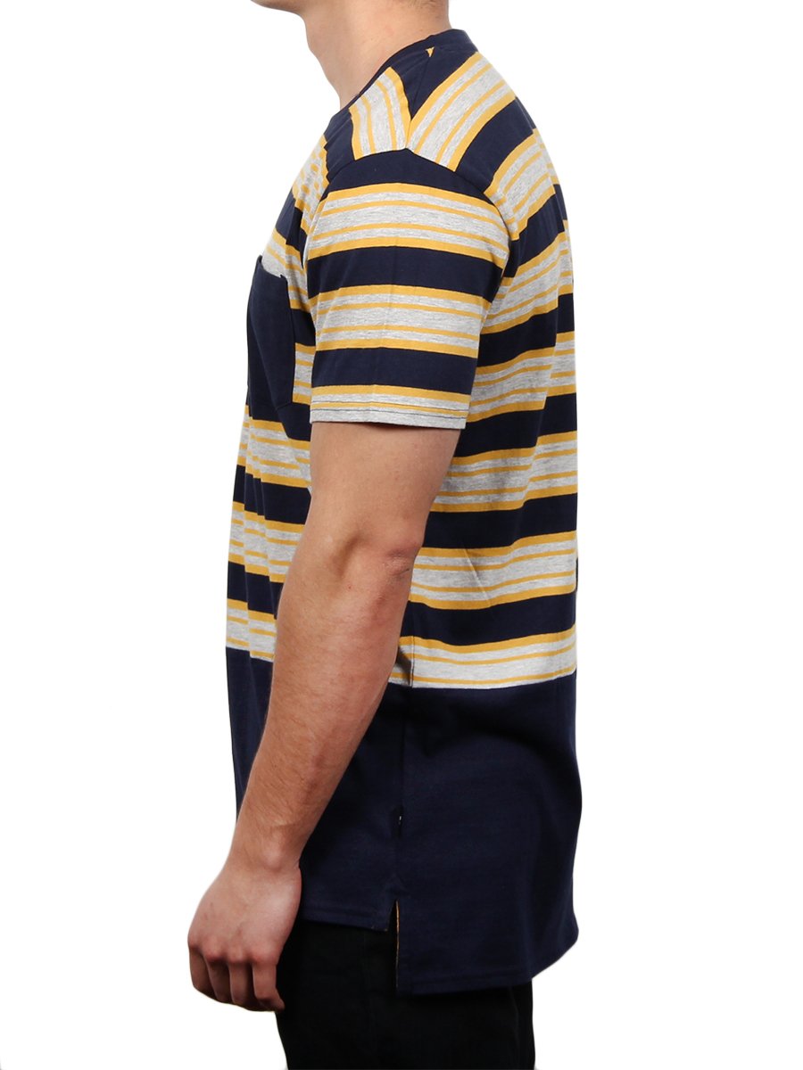 W2473-0251ST DONN HI-LOW SHORT SLEEVE CREW