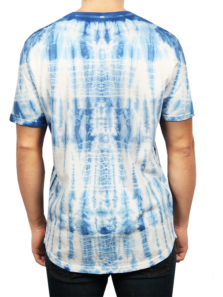 W1047-T015 LUNA TIE DYE V-NECK