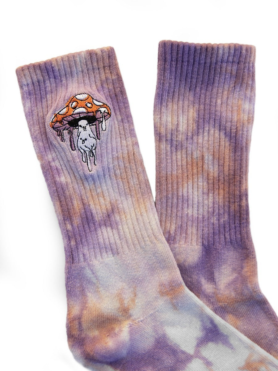WS001-T008 Crystal Wash Crew Socks