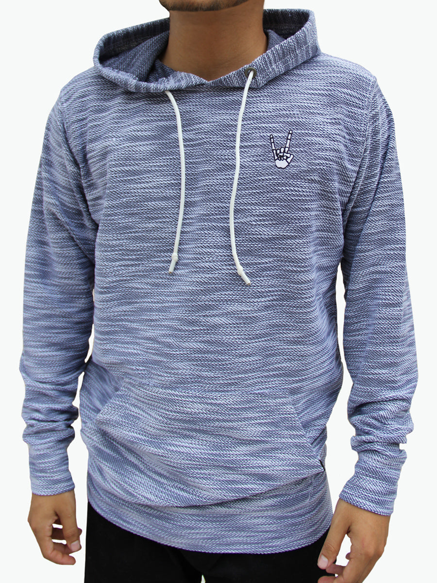 W2447-0293EM ROCK N ROLL PULLOVER HOODIE