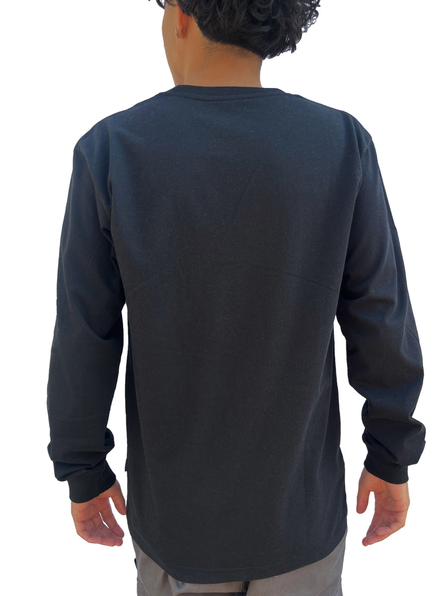 W2512-0958EM LONG SLEEVE EL PADRINO CREW NECK