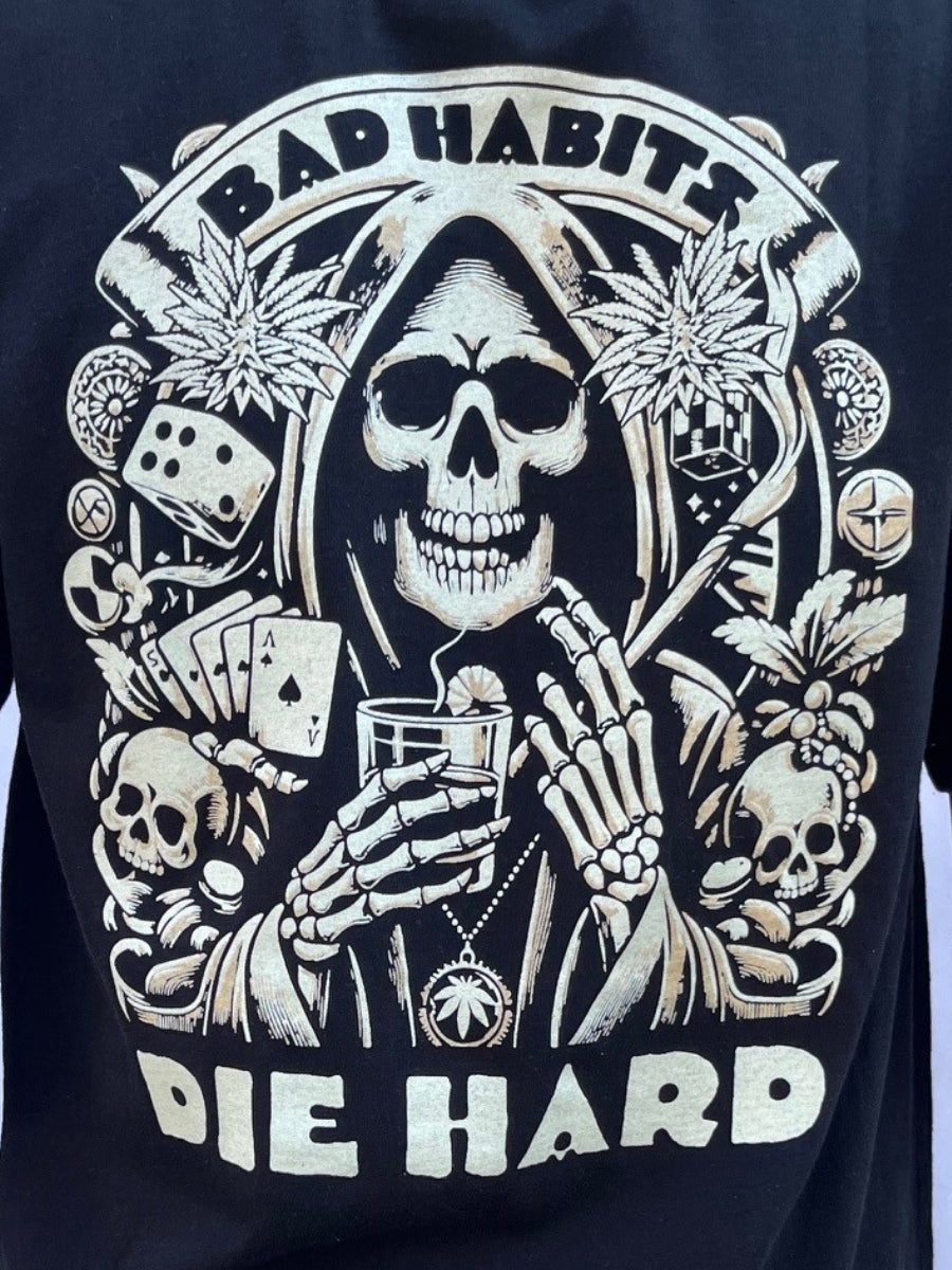 W2511-0973PT DIE HARD CREW NECK TEE