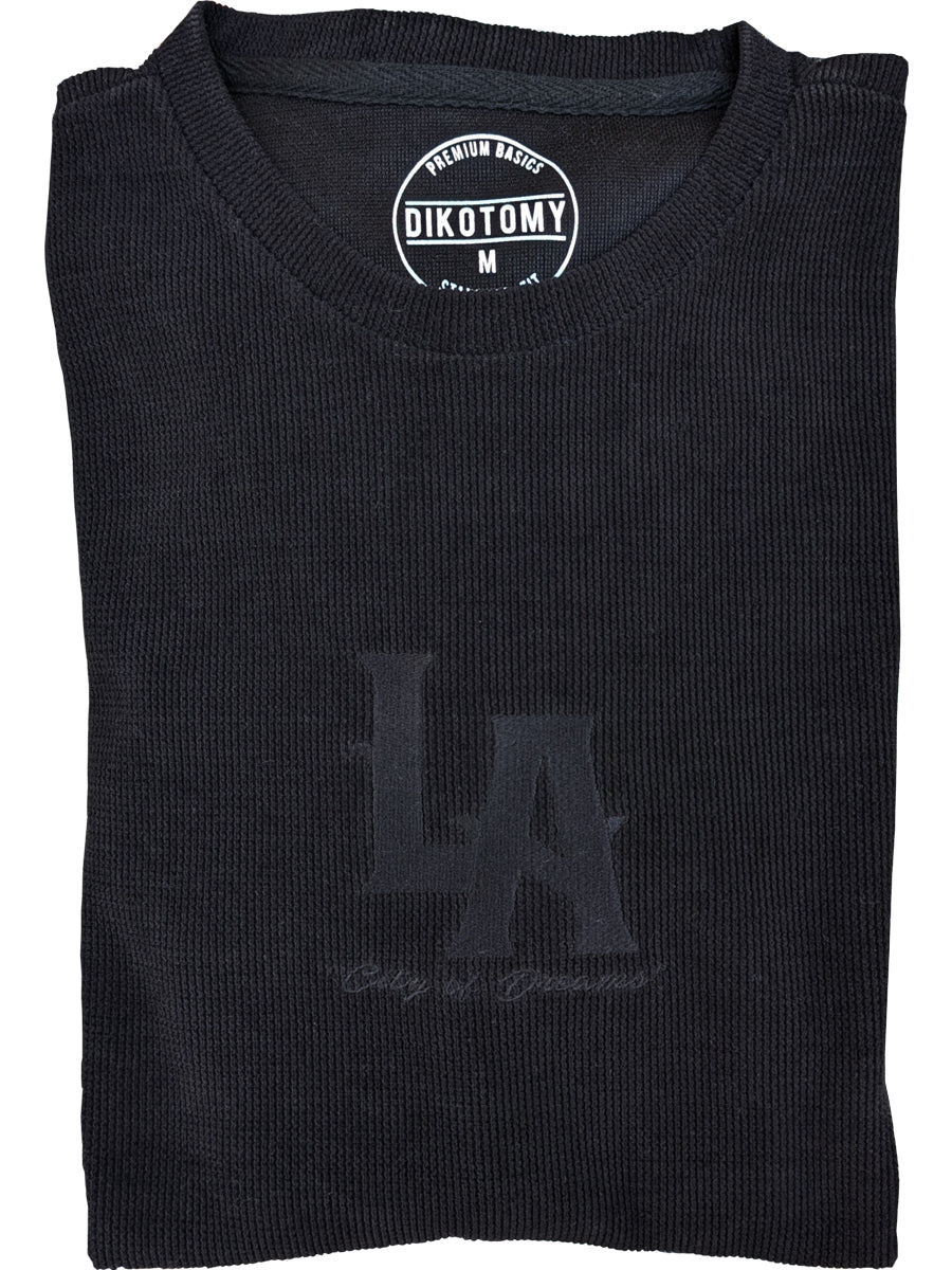 W2487-1047EM LONG SLEEVE FLAT BACK RIB CITY OF DREAMS CREW