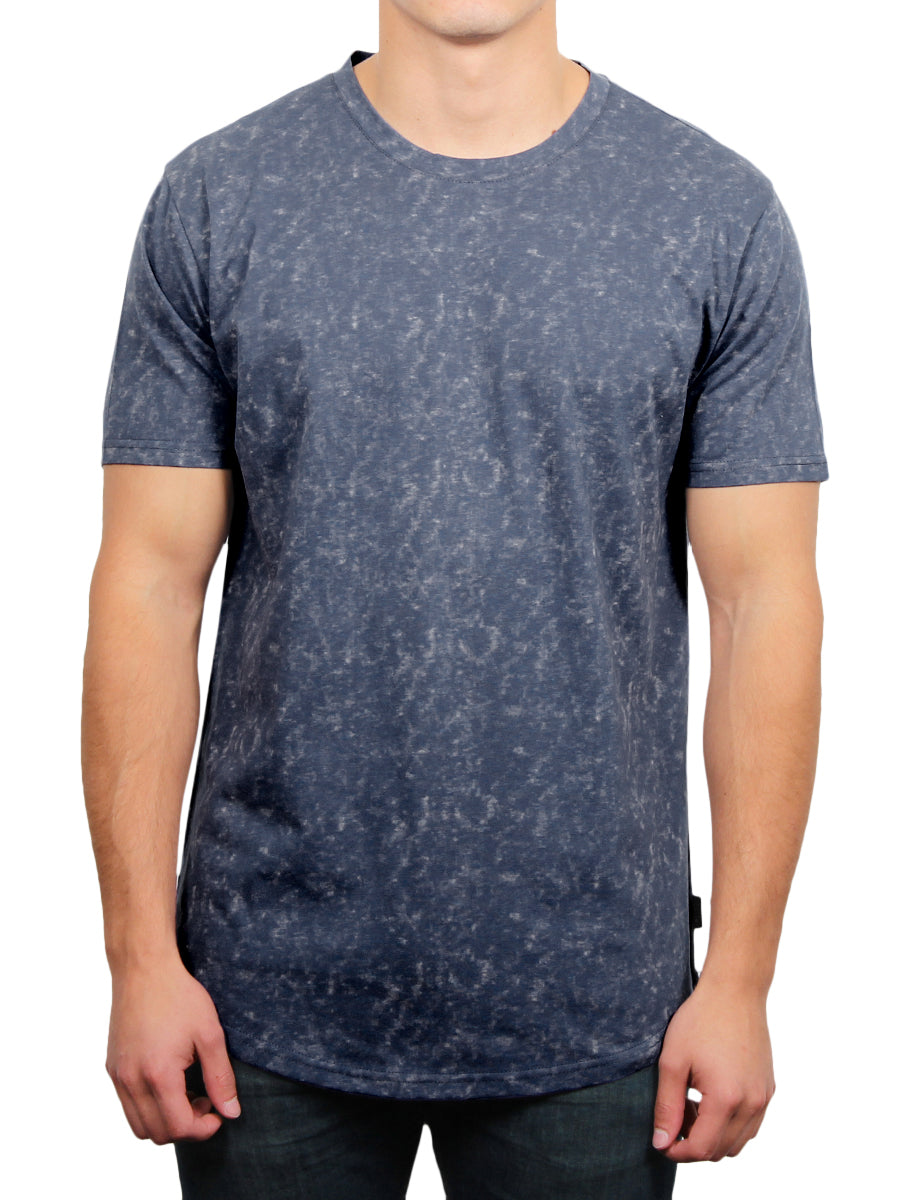 W2437-0007 MOON WASH CREW NECK T-SHIRT