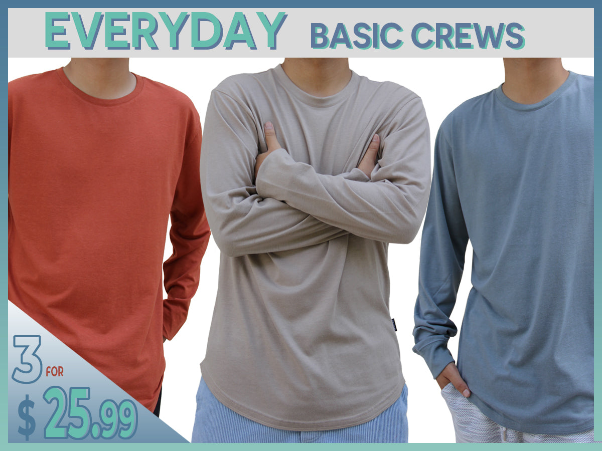 WB18-0001 LONG SLEEVE CREW BUNDLE