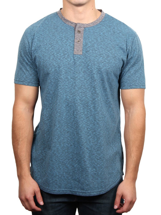 W2452-0001 CHARLIE SHORT SLEEVE HENLEY SHIRT