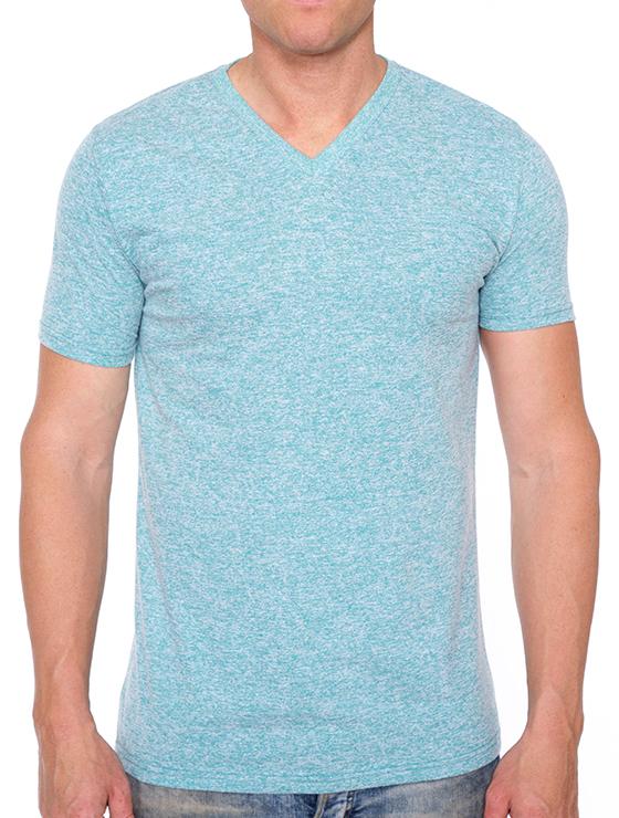 W1047-0042 SLUSH JERSEY SS V-NECK