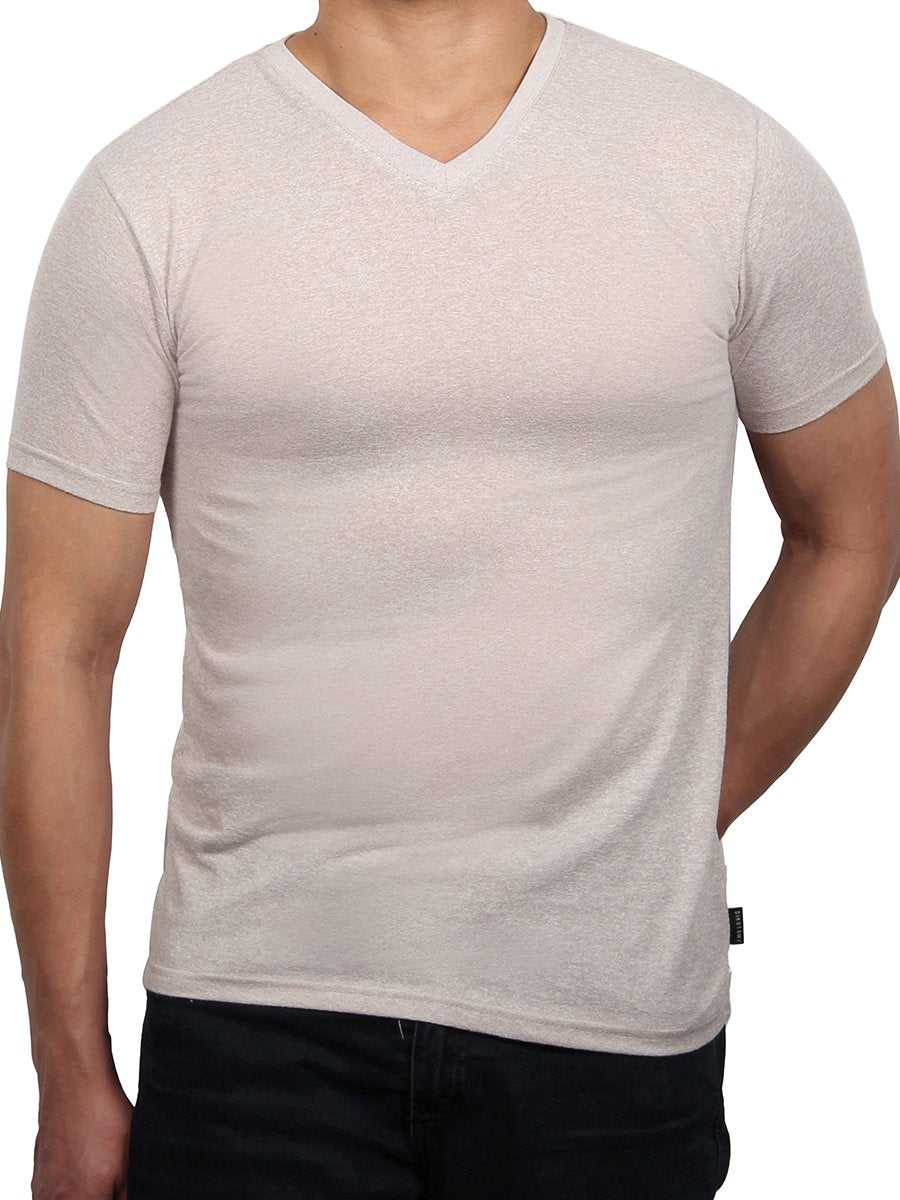 W1047-0042 SLUSH JERSEY SS V-NECK