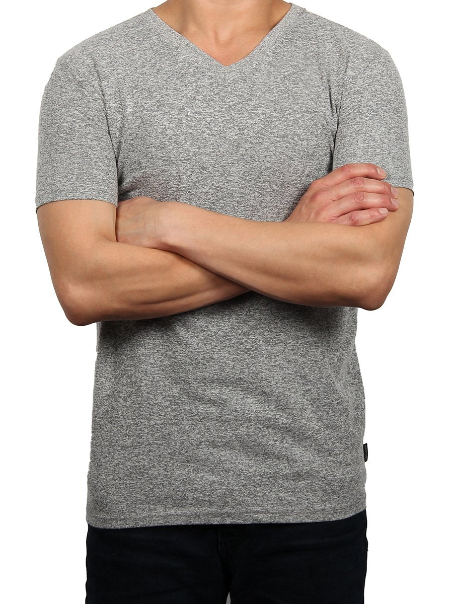 W1047-0042 SLUSH JERSEY SS V-NECK