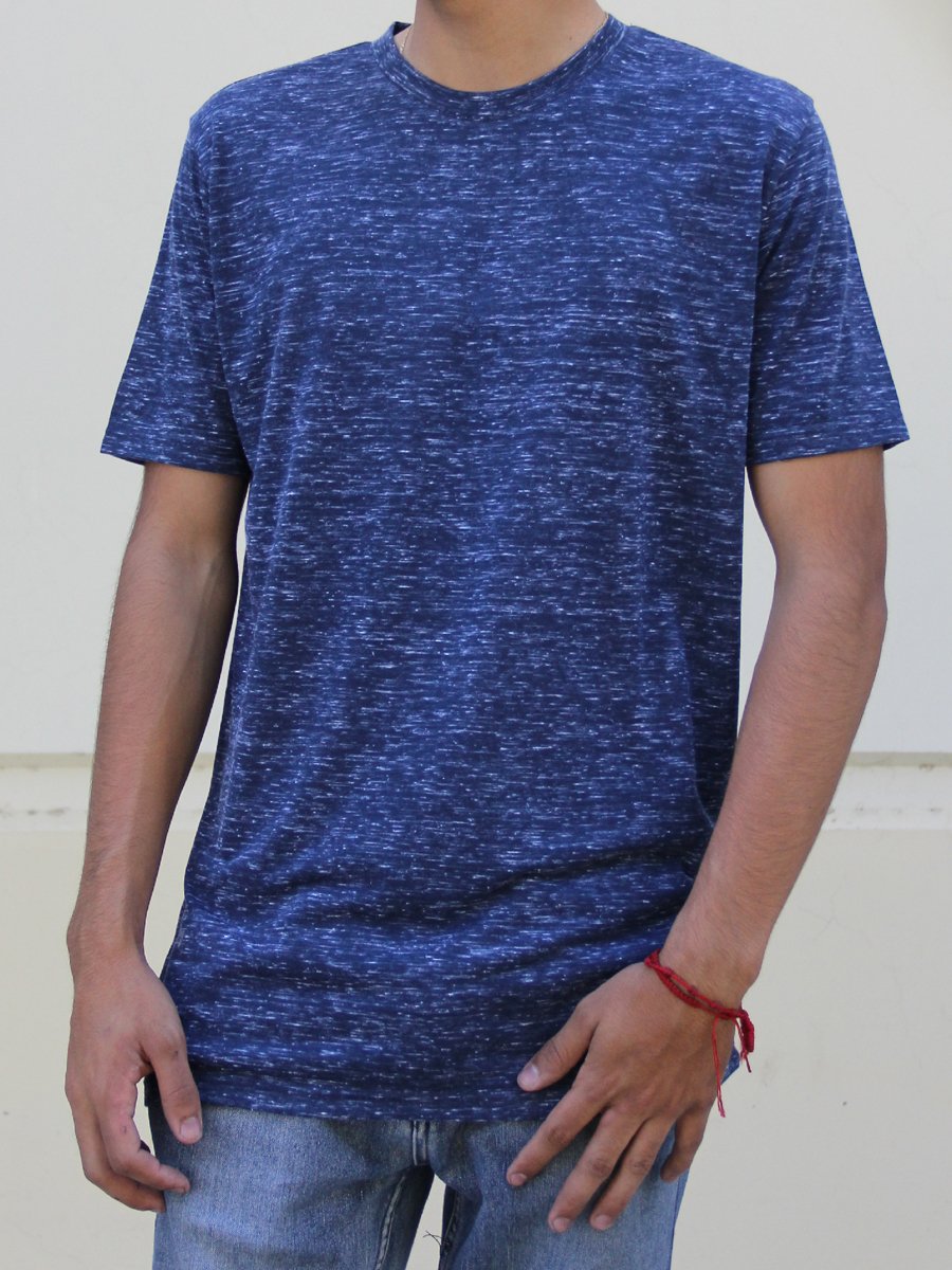 W1100-0018 WAVE JERSEY SHORT SLEEVE CREW NECK TEE