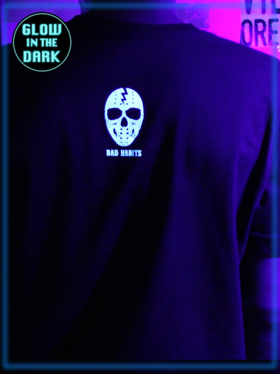 W2448-0771PT MASK OFF LONG SLEEVE CREW NECK TEE