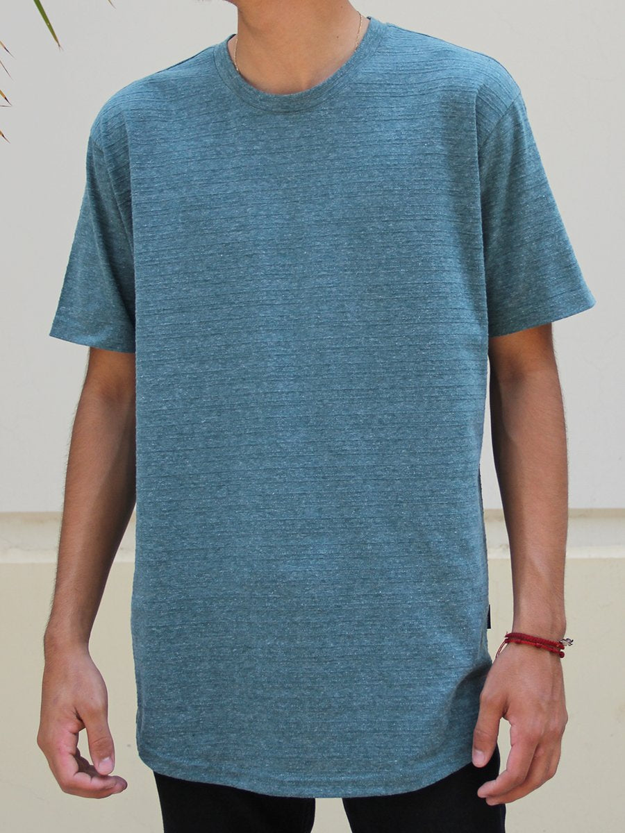 W2437-0236ST TEXTURED STRIPE JERSEY SS CREW
