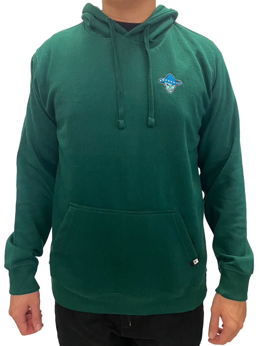 W2447-0850EM ALIEN FIESTA EMBROIDERED PULLOVER HOODIE
