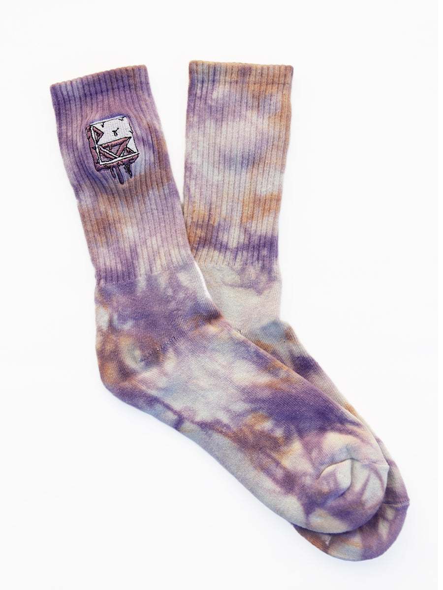 WS001-T008 Crystal Wash Crew Socks
