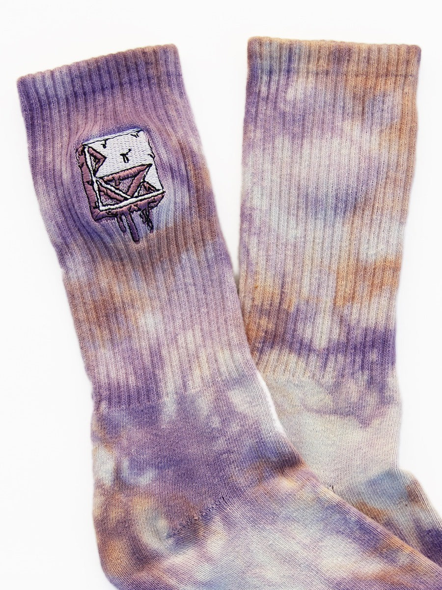 WS001-T008 Crystal Wash Crew Socks