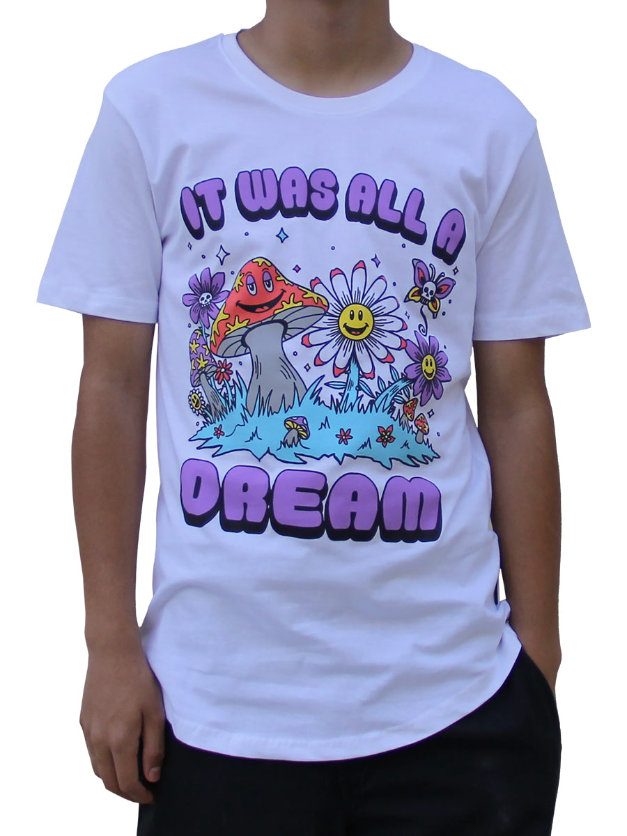 W2437-0899PT SHROOM DREAM CREW NECK TEE