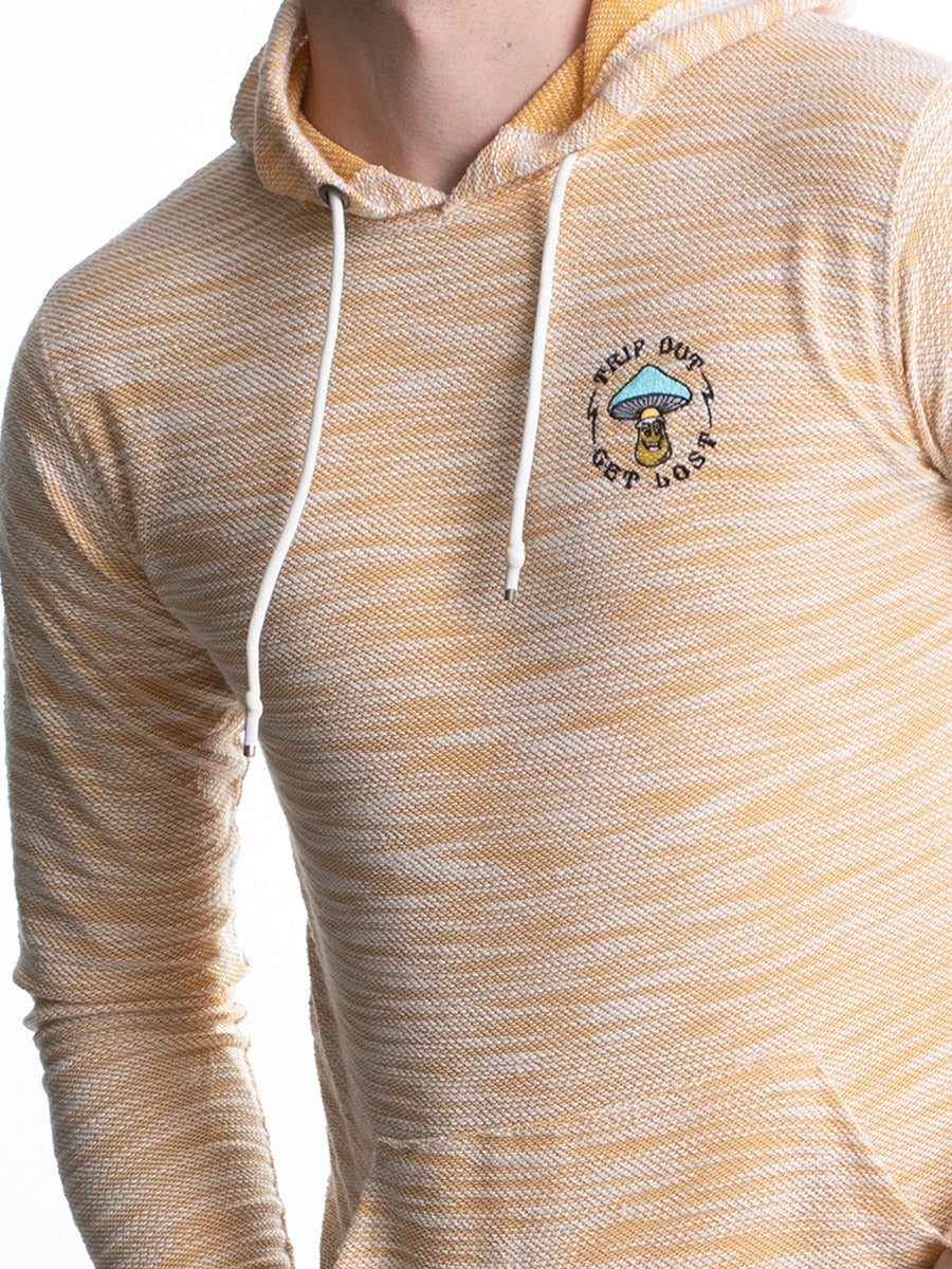 W2447-0840EM LS ROCKVIEW TERRY "TRIP OUT " EMBROIDERED P/O HOOD