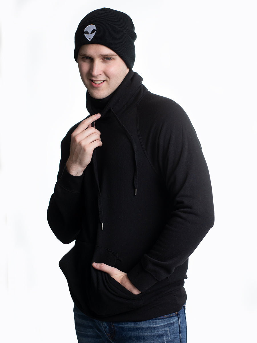 W2499-0002  FLEX FLEECE FUNNEL NECK RAGLAN