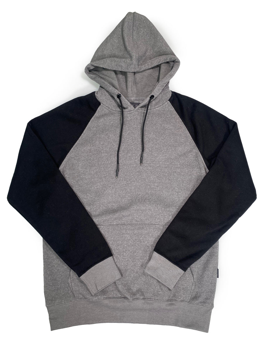 W2205-0016 LS FLEX FLEECE PULLOVER RAGLAN HOODIE