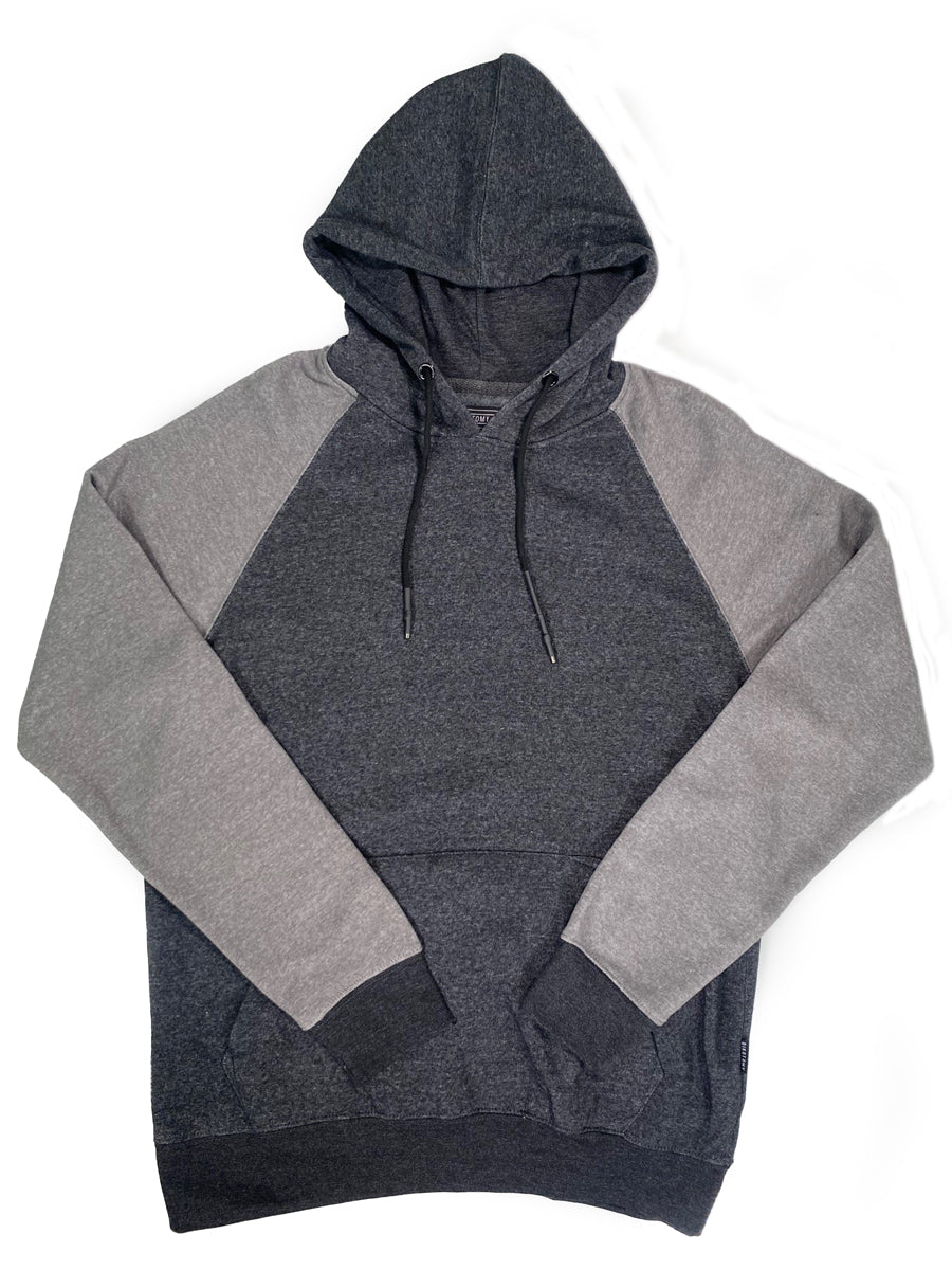 W2205-0016 LS FLEX FLEECE PULLOVER RAGLAN HOODIE