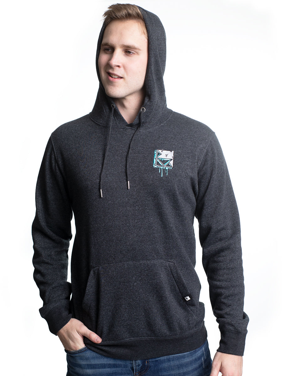 W2447-0797EM LOGO DRIP EMBROIDERED PULLOVER HOODIE