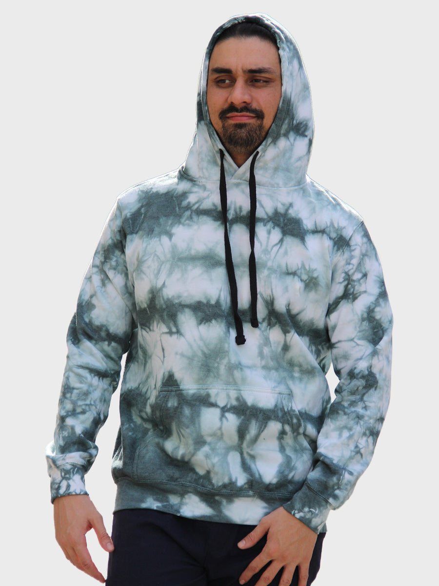 W2447-T008 YM L/S FLEECE CRYSTAL WASH P/O HOODY