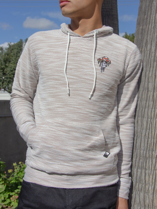 W2447-0749EM  MUSH MELT ROCKVIEW TERRY PULLOVER HOODIE