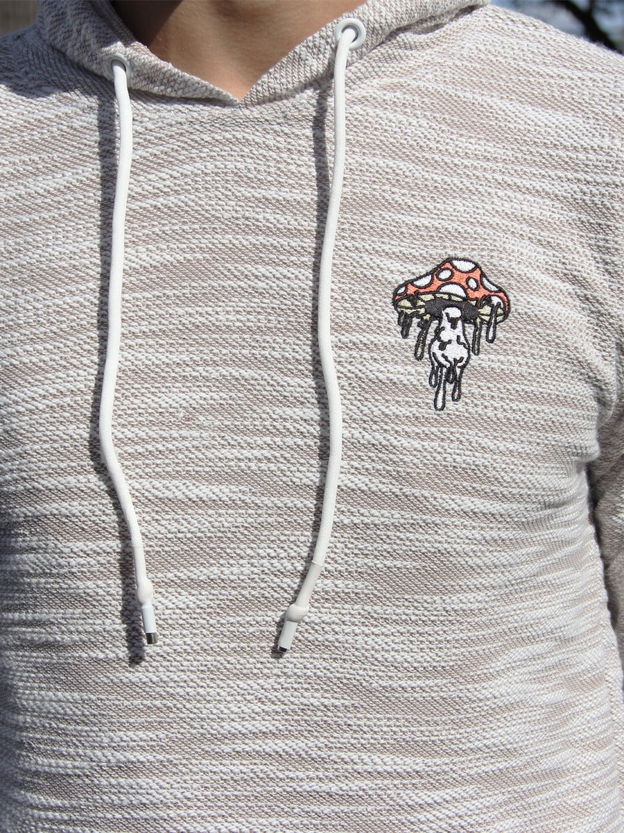 W2447-0749EM  MUSH MELT ROCKVIEW TERRY PULLOVER HOODIE