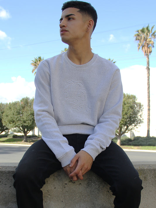 W14430912EMB L/S CREW COSMO FLEECE - LA CREW