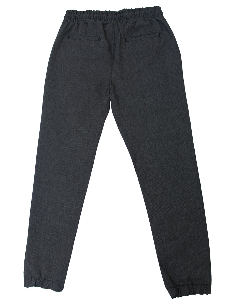 W8071-0004  YM  DIAMOND CANVAS JOGGER PANT