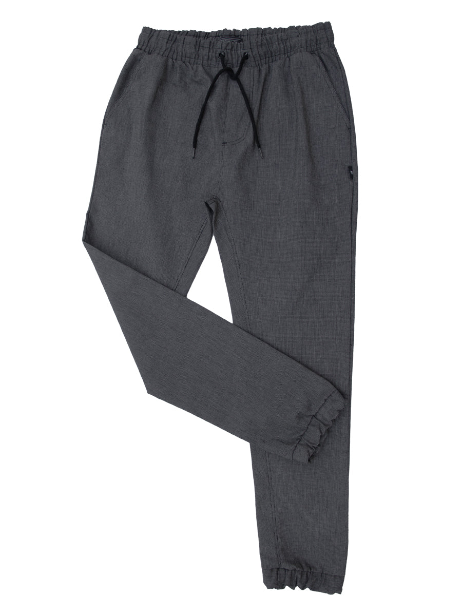 W8071-0004  YM  DIAMOND CANVAS JOGGER PANT