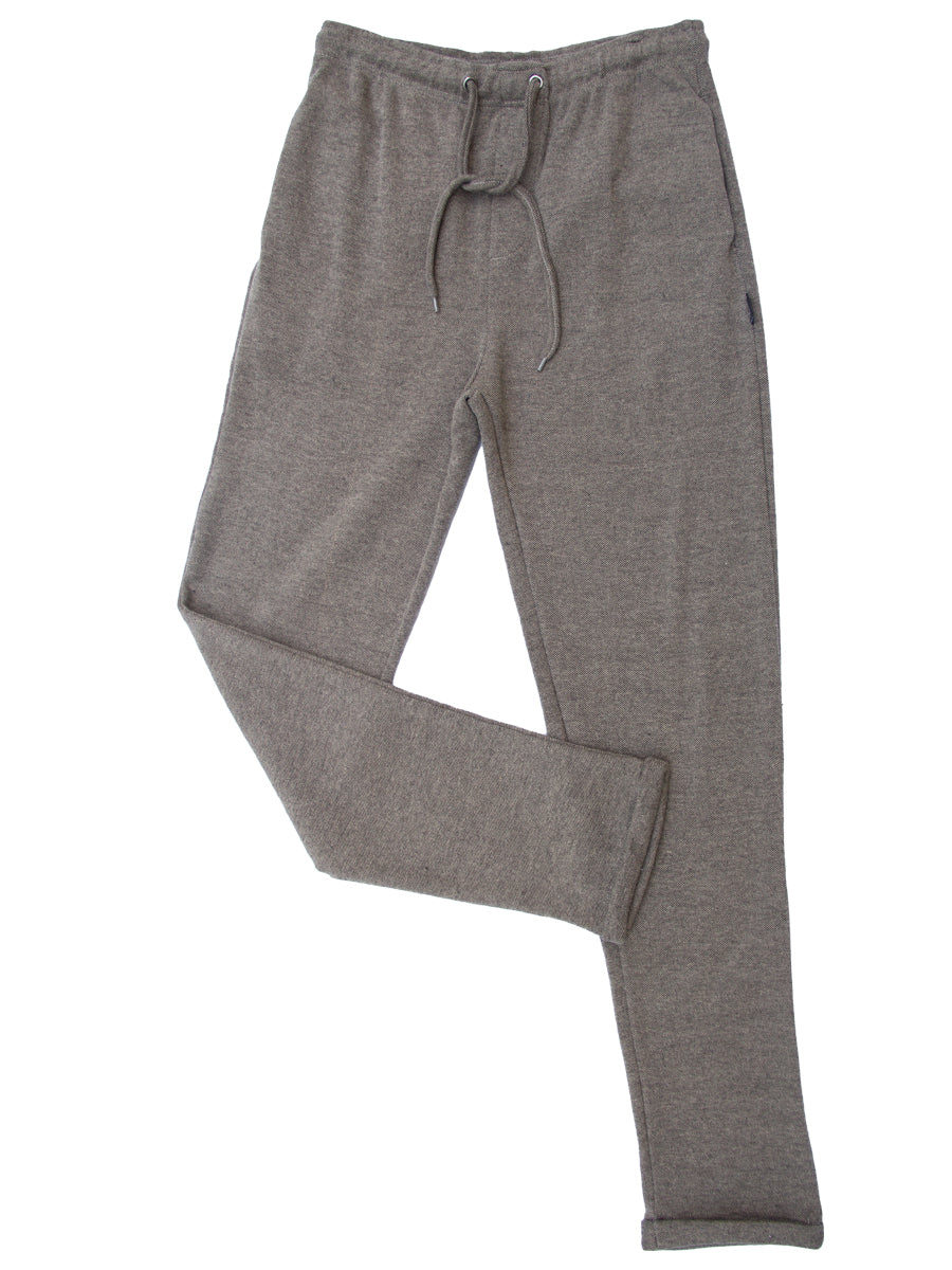 W8091-0001 YM TWEED JOGGER PANT