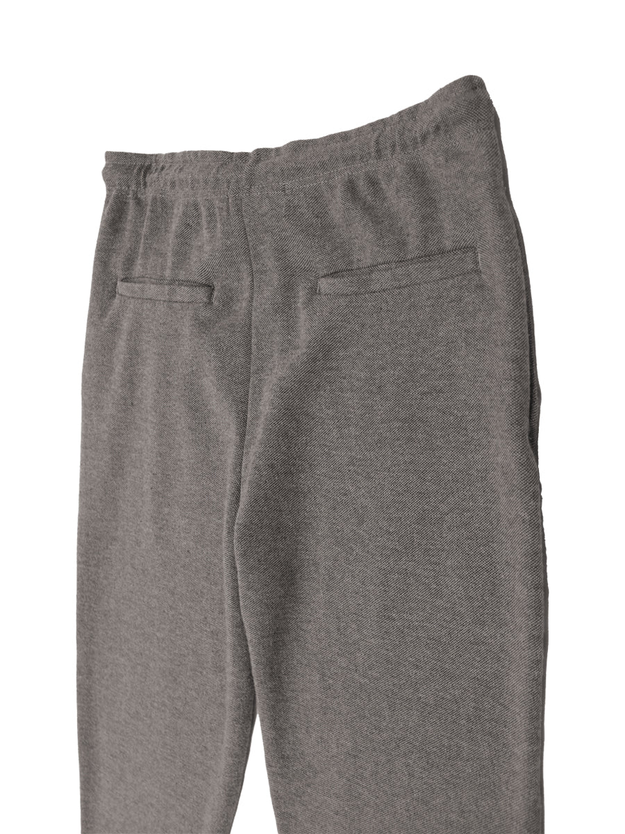 W8091-0001 YM TWEED JOGGER PANT