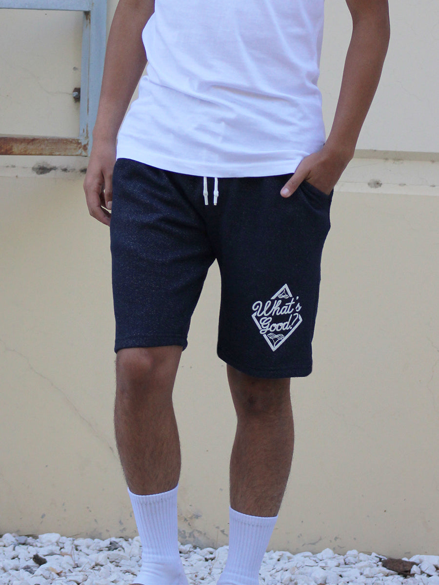 W8090-0928PT WHAT'S GOOD COSMO FLEECE SHORT