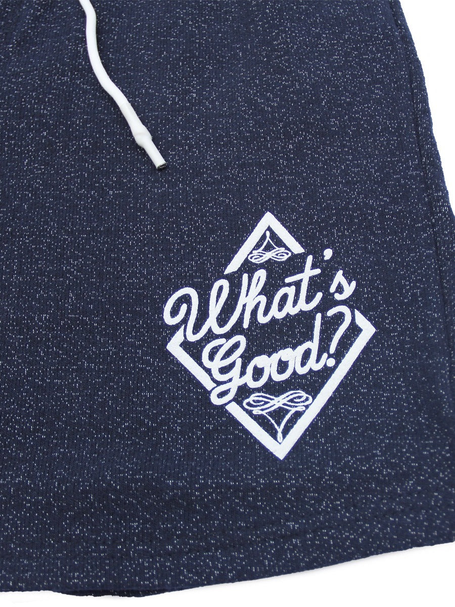 W8090-0928PT WHAT'S GOOD COSMO FLEECE SHORT