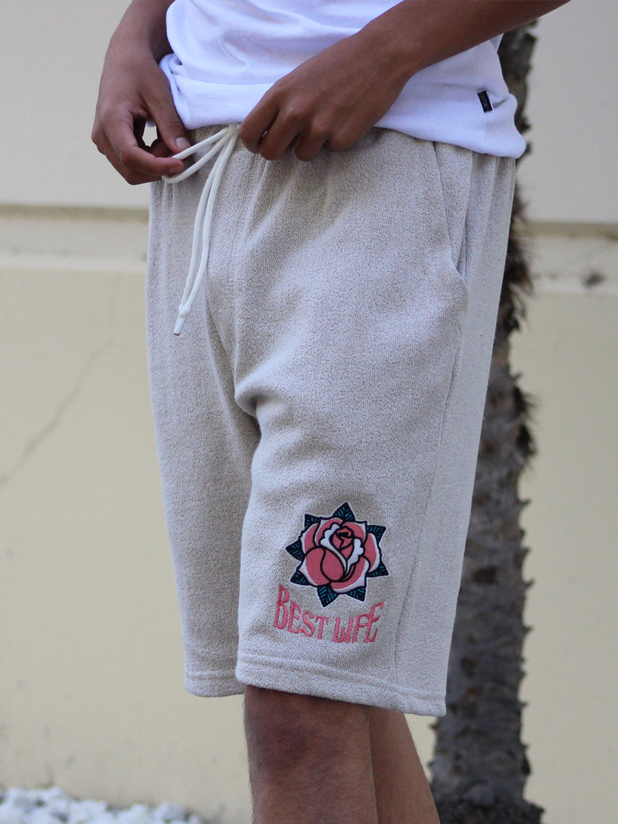 W8090-0914EM BEST LIFE COSMO FLEECE SHORTS