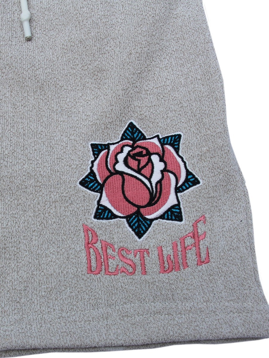 W8090-0914EM BEST LIFE COSMO FLEECE SHORTS