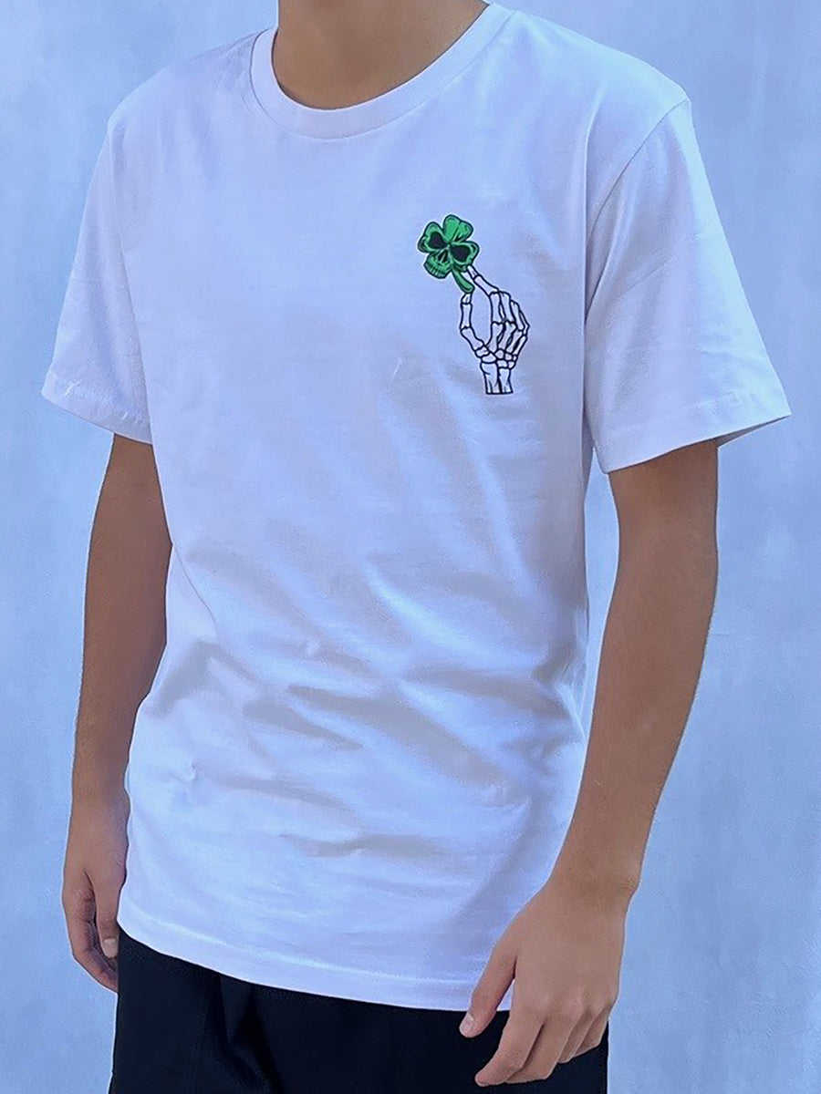 W2511-0984PT UNLUCKY CHARM GRAPHIC TEE