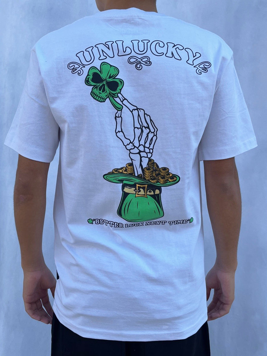 W2511-0984PT UNLUCKY CHARM GRAPHIC TEE