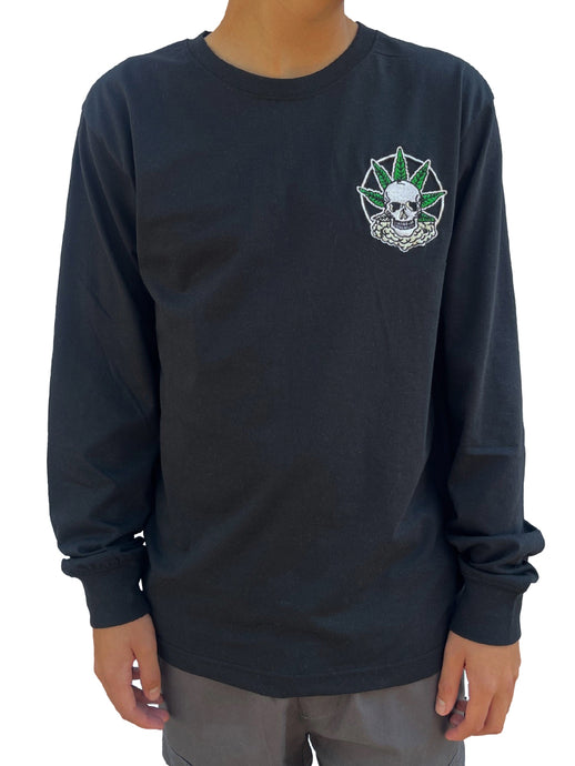 W2512-0958EM LONG SLEEVE EL PADRINO CREW NECK