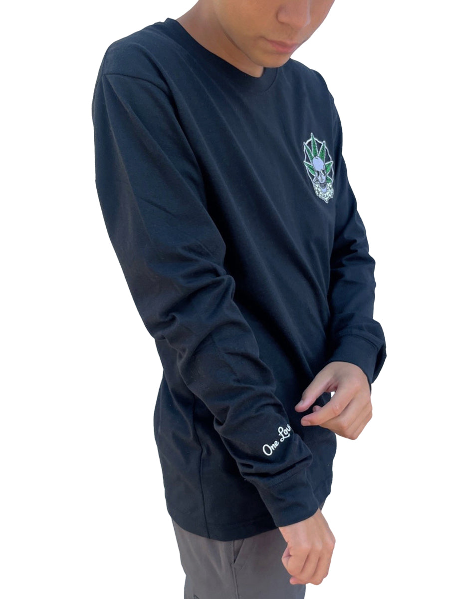 W2512-0958EM LONG SLEEVE EL PADRINO CREW NECK