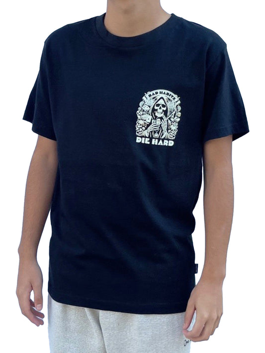 W2511-0973PT DIE HARD CREW NECK TEE