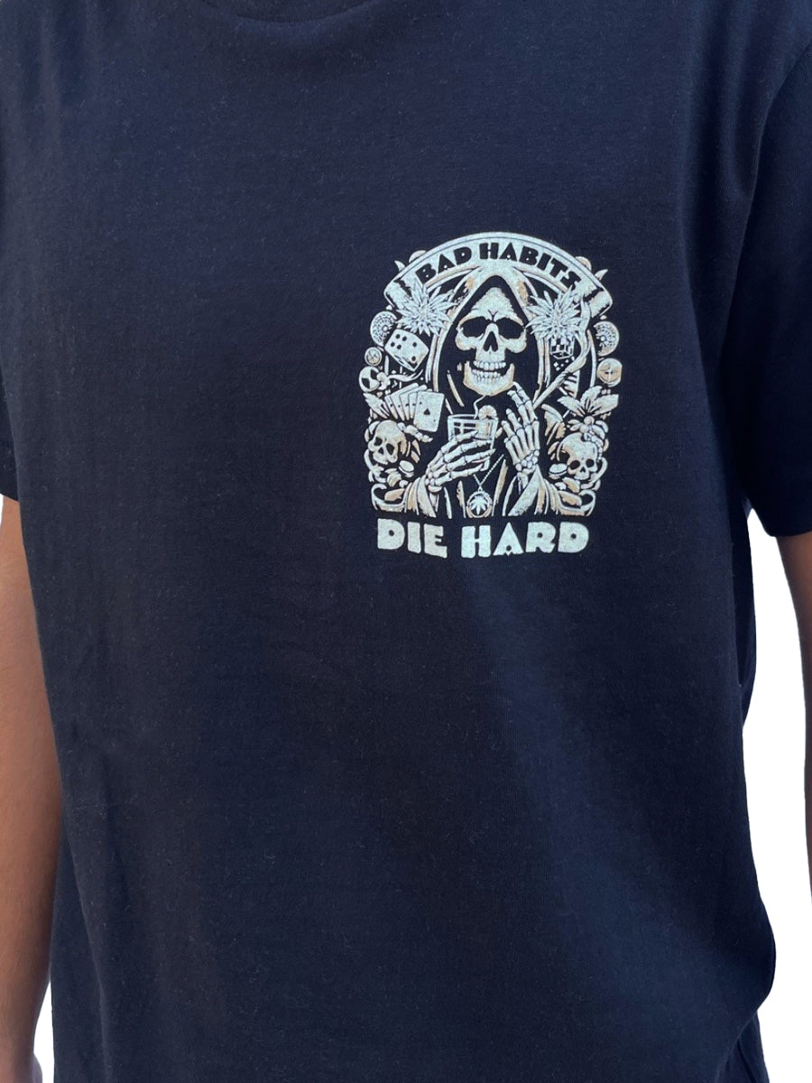 W2511-0973PT DIE HARD CREW NECK TEE