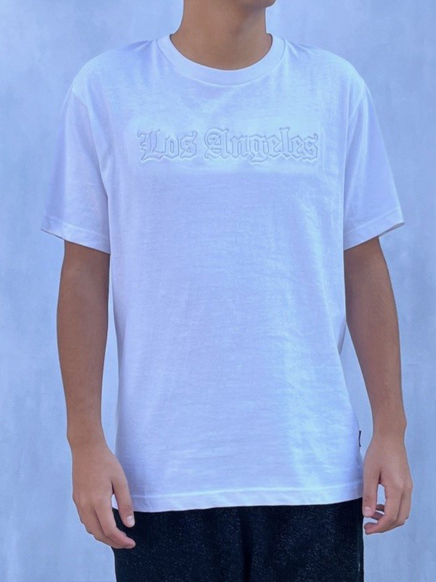 W2511-0932EMB L.A BOSS EMBOSSED TEE