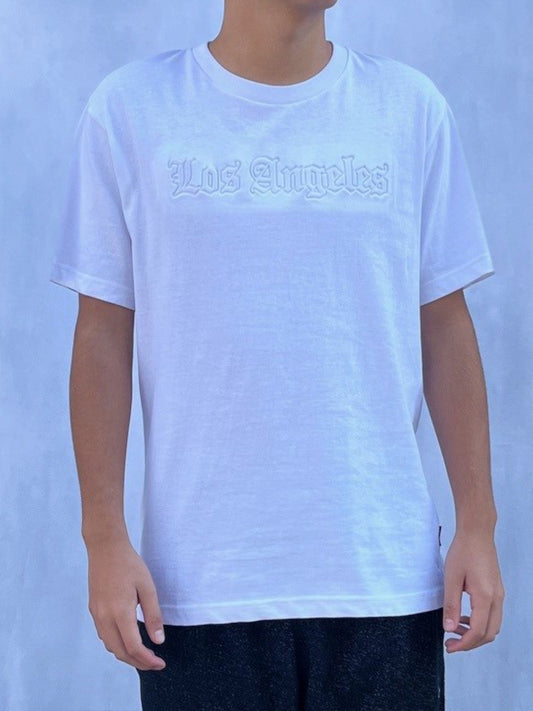 W2511-0932EMB L.A BOSS EMBOSSED TEE