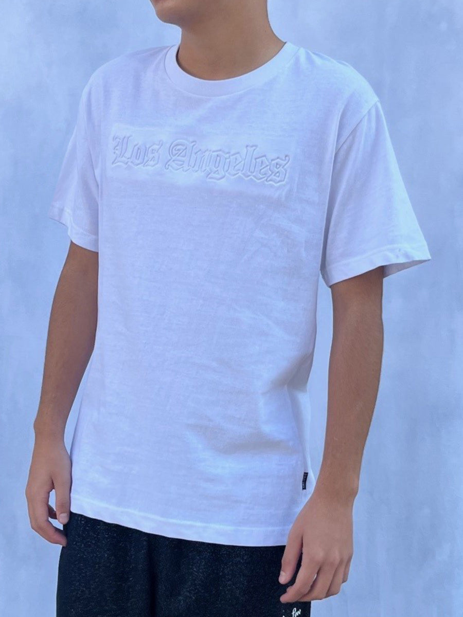 W2511-0932EMB L.A BOSS EMBOSSED TEE
