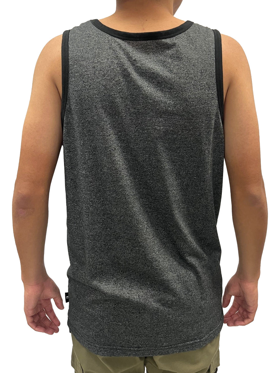 W1896-0930EMB BROOKLYN NYC EMBOSSED TANK TOP