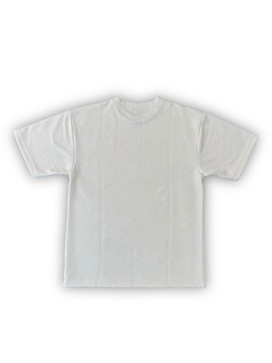 W2494-0013 GEO KNIT BOXY TEE – Dikotomy