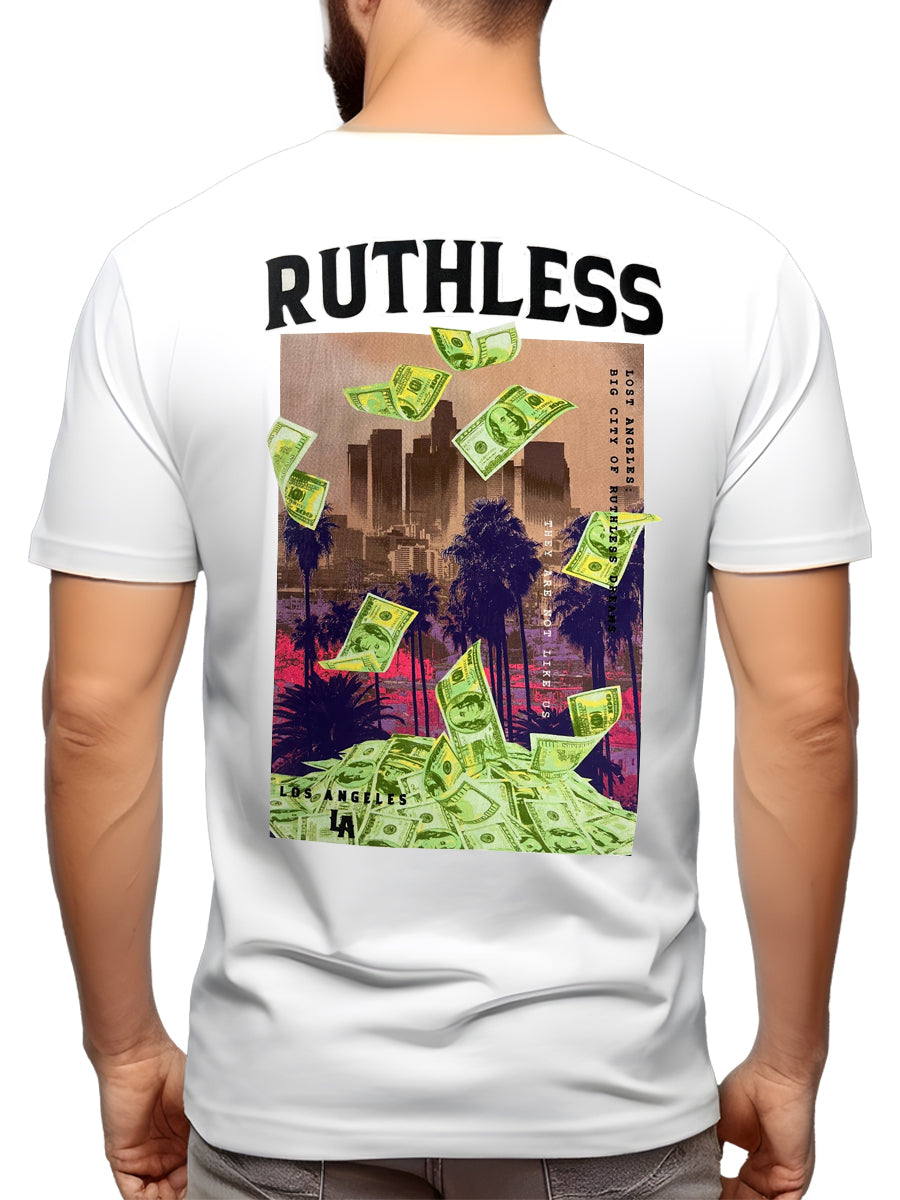 W2511-1027PT RUTHLESS CITY CREW NECK TEE